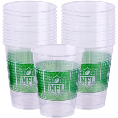 NFL Drive Plastic Cups - Watkins Party Store