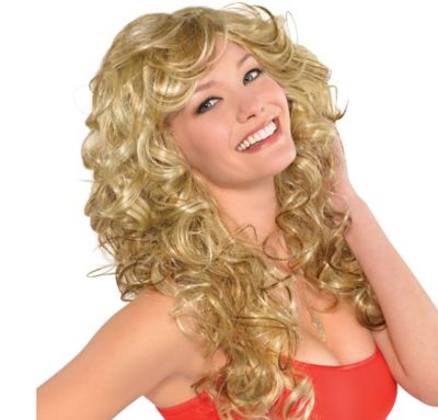 ladies mullet wig