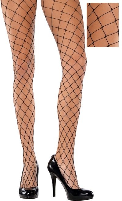  Black Fishnet Stockings