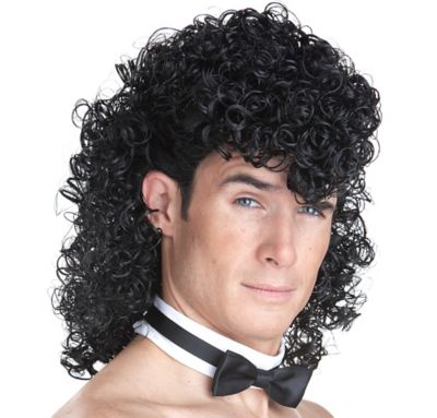 cheap black curly wig