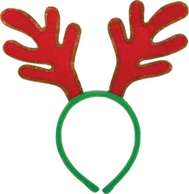 paper reindeer antlers headband