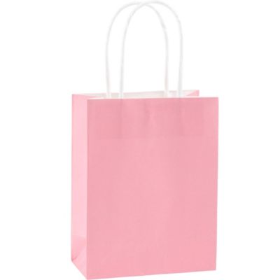 Amscan 5 Kraft Bag - New Pink