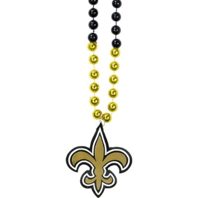 NFL New Olreans Saints, Sports Beads from Beads by the Dozen