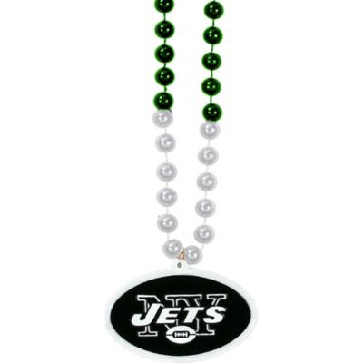 New York Jets Jets Large Silver Pendant