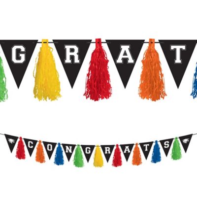 Festone Carta 4 Motivi As Rainbow Garland Amscan 11278 Merchandising Amscan Assorted 