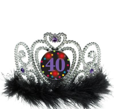 40th birthday crown