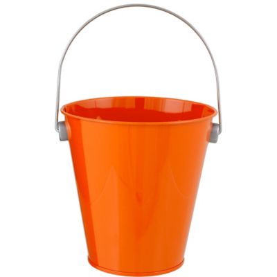 Red Metal Favor Pail