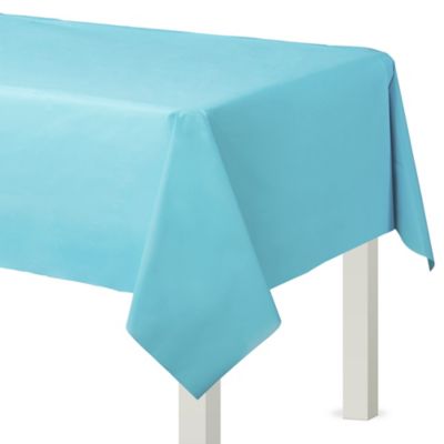 Large Plastic Rectangle Table Cover Cloth Wipe Clean Party Tablecloth Cover WO 