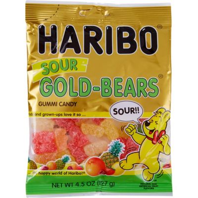 Haribo Sour Gold Bears 48pc | Party City