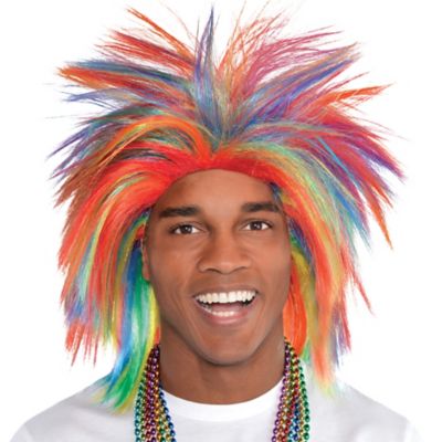 Party city outlet orange wig