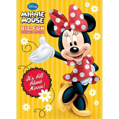 Crayons Included! Mickey & Mini Mouse Coloring Book Kids Disney