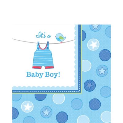 It s a Boy  Baby  Shower Lunch Napkins 16ct Party  City 