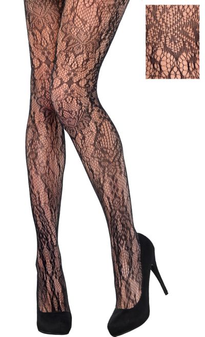 Black Lace Lace Pantyhose For Women Sexy Nightclub Stockings For Dressy  Parties And Events From Superstar_girl, $9.7