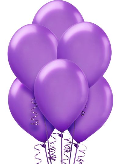 Purple balloons deals