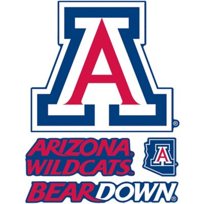 Arizona Wildcats Decals 4ct | Party City