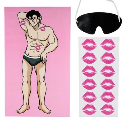 Team Bride Kiss the Stud Bachelorette Party Game | Party City