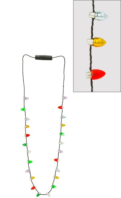 Target christmas sale light necklace