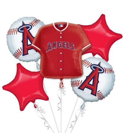 Boston Red Sox Balloon Bouquet 5pc - Jersey