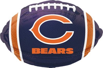 CHICAGO BEARS FOOTBALL Birthday Party Mylar Balloon Decorations Supplies  Fan NFL