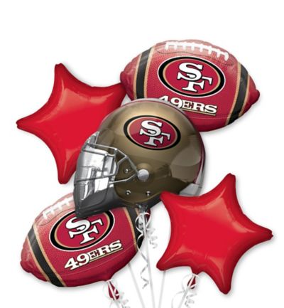 Wedding Cake Topper San Francisco 49ers Football Themed Pretty