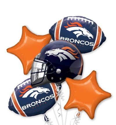 Denver Broncos Balloon 26in x 25in - Jersey