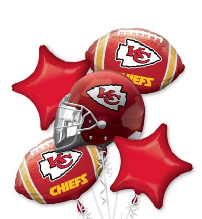 Kansas City Chiefs Balloon 21in x 17in - Helmet