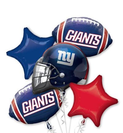 New York Giants Balloon 26in x 25in - Jersey