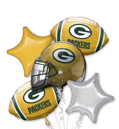 NFL Green Bay Packers Logo Wings Green Background National Football Le – A  Birthday Place