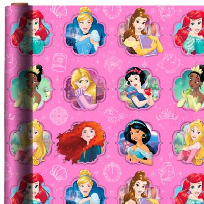 PRINCESS MERMAID CHRISTMAS ALL OCCATION GIFT WRAP 20 SQ FEET MANY TO CHOOSE FROM 