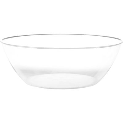 Round Plastic Serving Bowl, Large