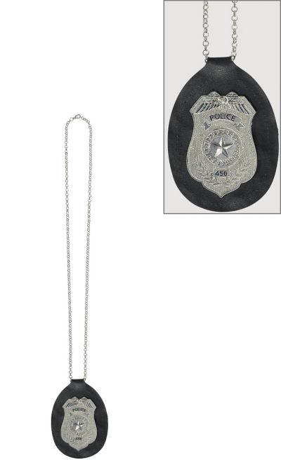 US Cop Badge For Kids Cop Badge with Chain Cop Necklace Special