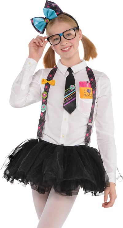 girl nerd outfit for kids