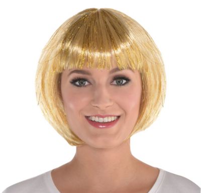 black bob wig party city