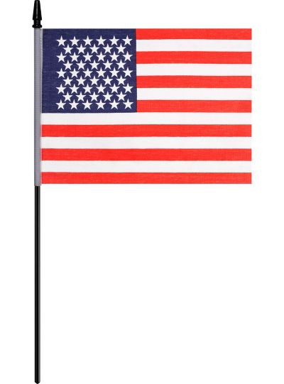 Medium American Flag 14 12in X 9in Party City