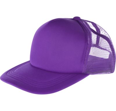 purple hat