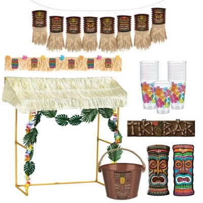 Tiki Hut Decorating Kit Party City