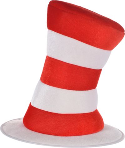 Adult Cat in the Hat Top Hat - Dr. Seuss 12 1/2in x 10in ...