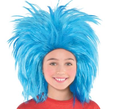 Thing 1 Thing 2 Wig Dr Seuss Party City
