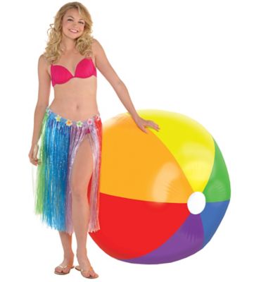 large white beach balls