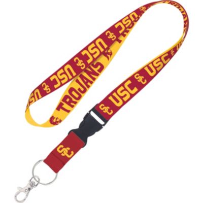 Pack of 6 Hillman 711641 Polyester Multicolor NCAA USC Trojans Lanyard 20 in. 