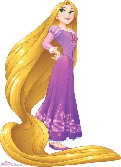 Rapunzel Life-Size Cardboard Cutout 44in x 61in | Party City