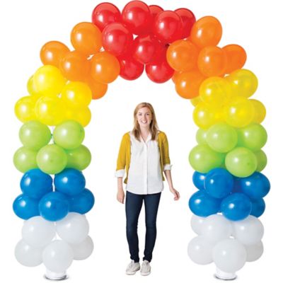 Dallas Cowboys balloon arch - Poppin' Parties by Peaches