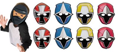 Download Power Rangers Ninja Steel Masks 8ct Party City