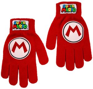 Child Mario Gloves - Super Mario Brothers - Party City