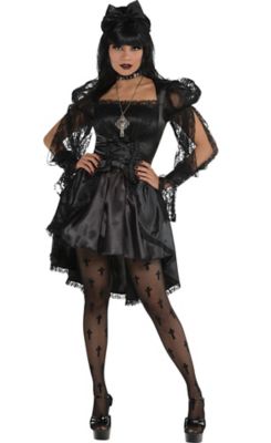 goth graduation dress