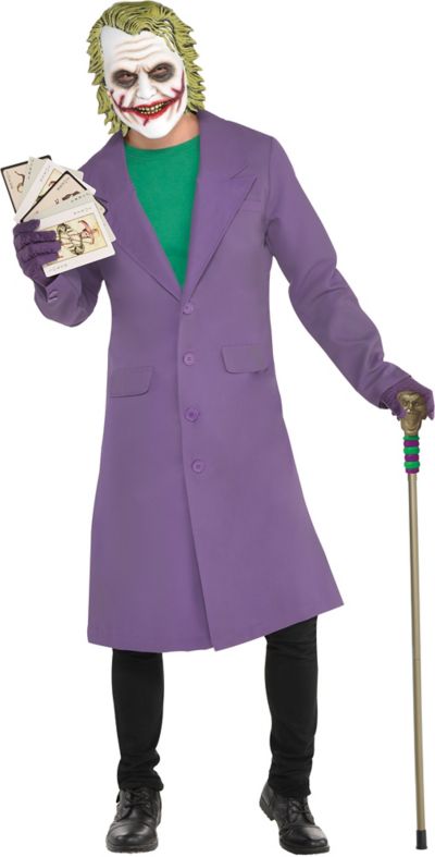 Adult Joker Jacket The Dark Knight 3 Party City