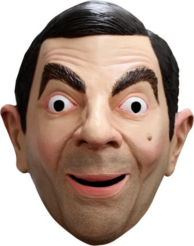 Adult Mr. Bean Mask 11in x 11in | Party City