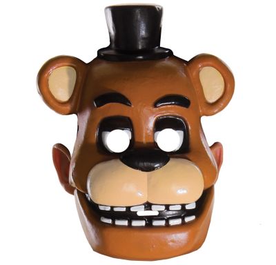 Child Freddy Fazbear Mask 8 1/4in x 10in - Five Nights at Freddy's ...