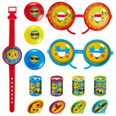 Set of Emoji Novelty Halloween Mask! Smiley - 10 in Diameter