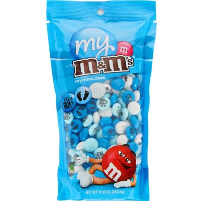  500pcs Light Blue Candy M&M's Milk Chocolate, Baby